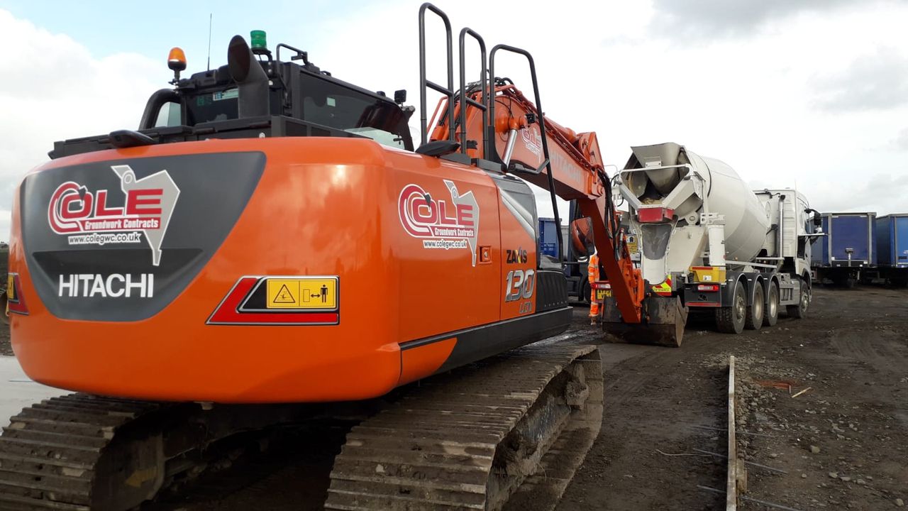 The run up to Christmas is very busy for the Cole Groundwork team. We